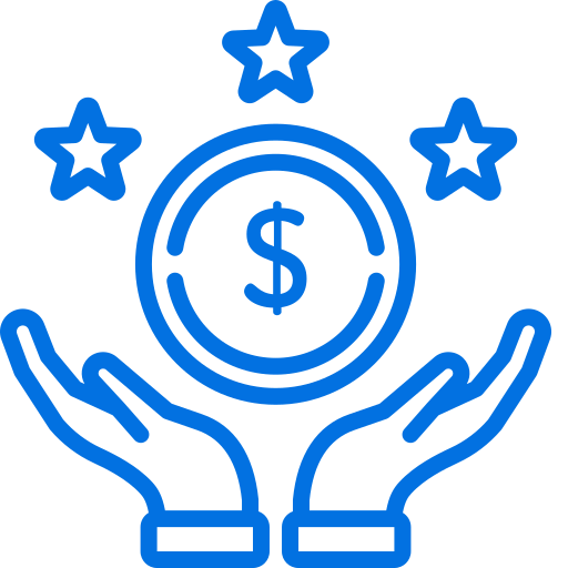 Money reward icon