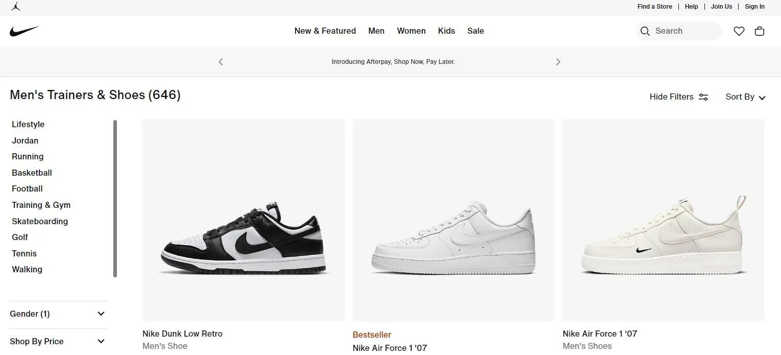 Nike store search by style code best sale