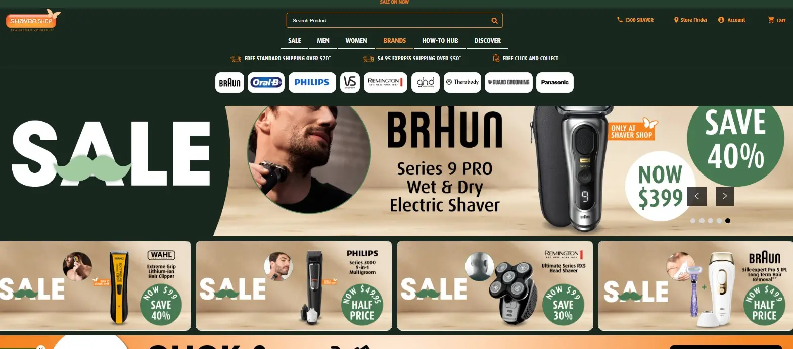 Step Shaver shop