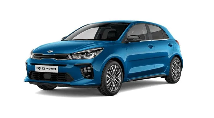 The Kia Rio, a cheap and affordable car