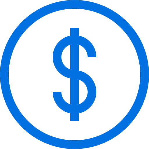Dollar sign icon
