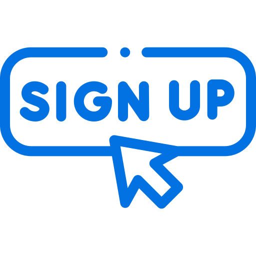 Sign up icon