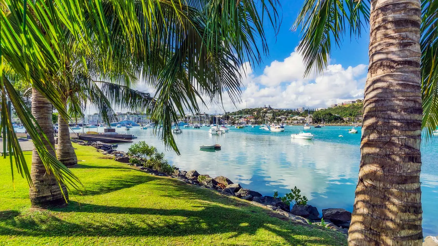 Harbour at Noumea in New Calendonia.