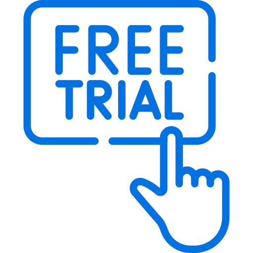 Free trial service icon