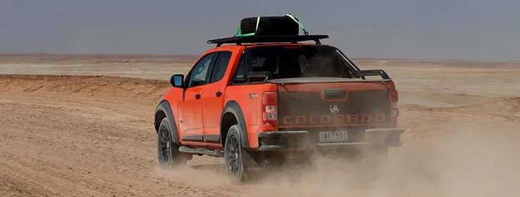 Holden Colorado Xtreme off-road in Coober Pedy