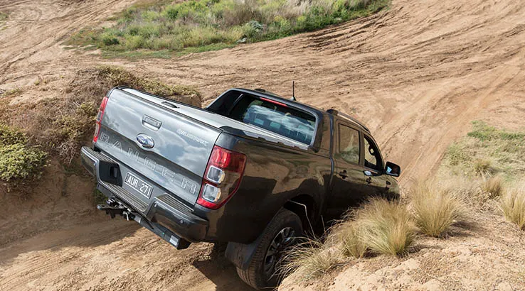 2019 Ford Ranger using hill descent