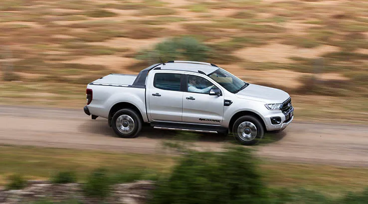 Ford ranger driving