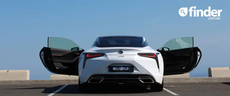 Lexus LC 500 taillights