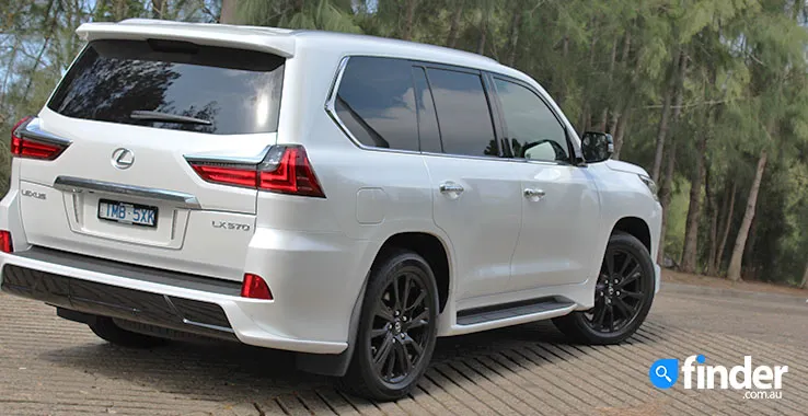 Lexus LX 570 S back