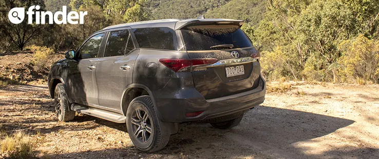 Toyota Fortuner GXL taillights Image: Finder