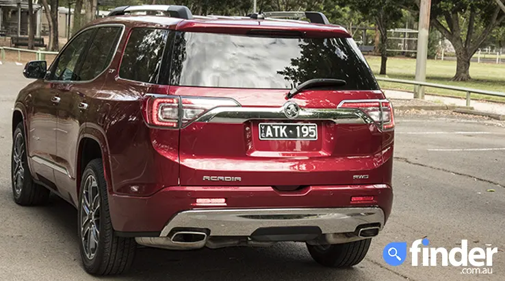 Holden Acadia rear