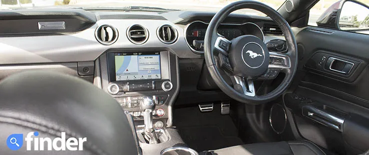 Mustang GT Convertible Interior