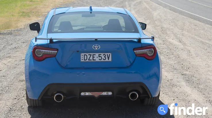 Toyota 86 on the side of the road Image: Finder