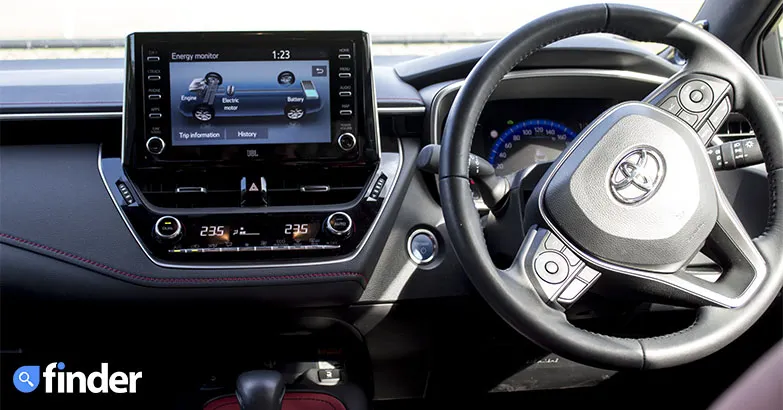 Toyota ZR Hybrid Dashboard Image: Finder