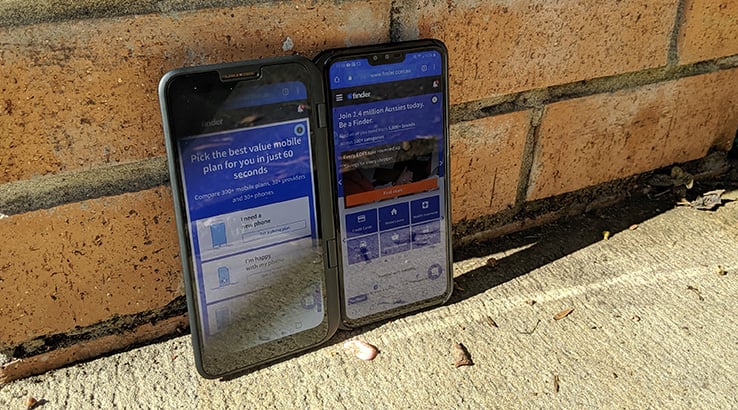 Image: Alex Kidman/Finder LG V50 ThinQ