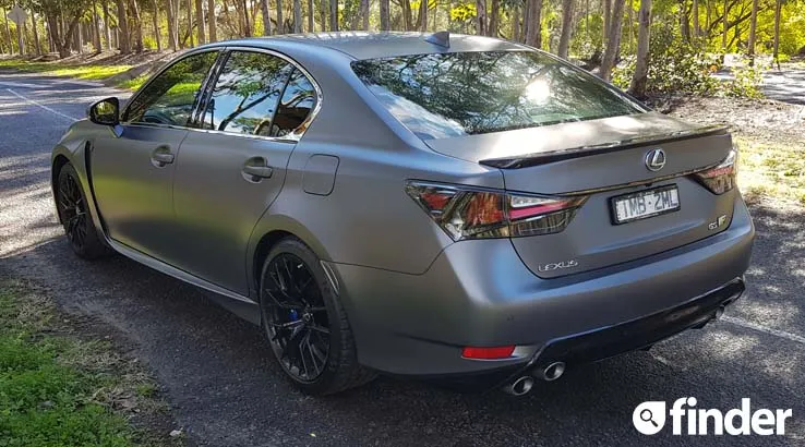 10th anniversary Lexus GS F tail lights 