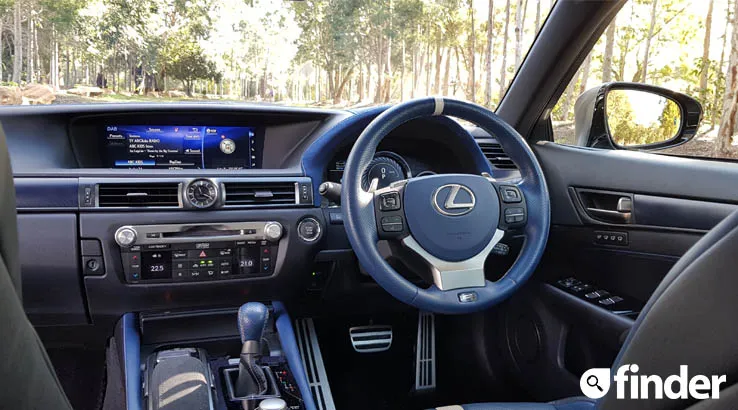 Lexus GS F Dashboard