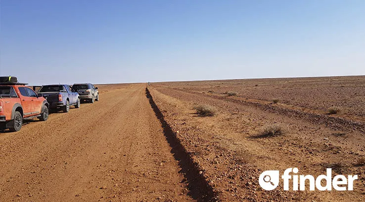 Holden Colorado in Coober Pedy