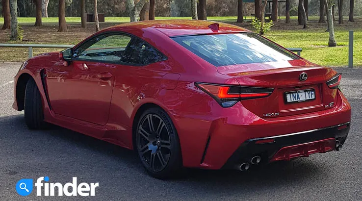 Lexus RC F Boot, Sydney