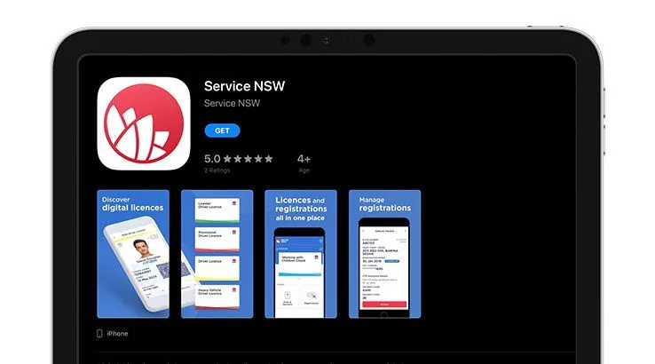 Service NSW app