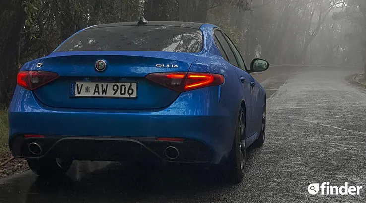 Alfa Romeo Giulia Veloce boot