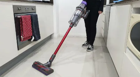 Full length shot of Dyson V11 Outsize vacuum