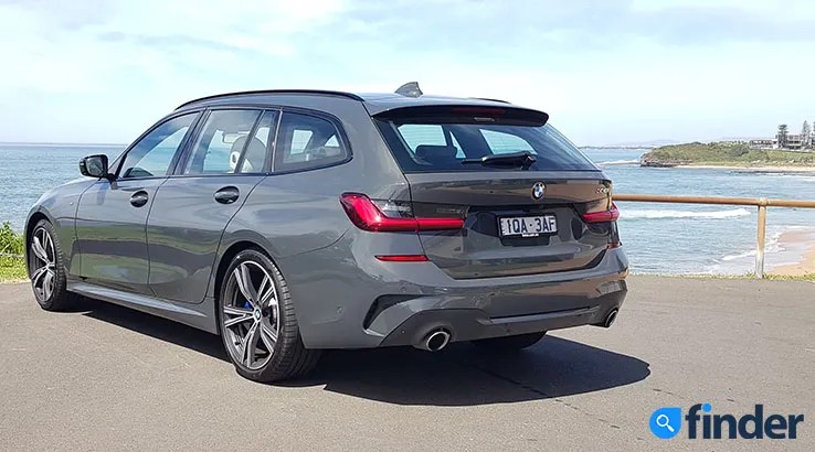 BMW 330i Touring M Sport parked