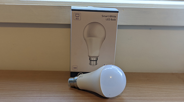 Image: Finder Laser Connect SmartHome bulb