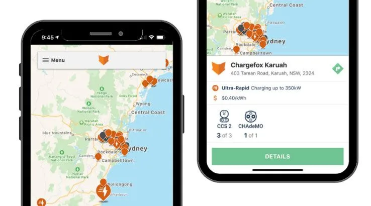 Chargefox app