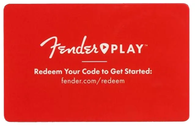 Fender Play Gift Card