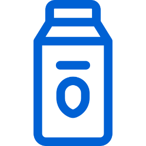 Almond milk icon