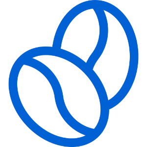 Coffee beans icon
