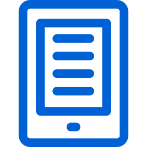 Ebook reader icon