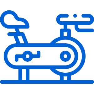 Exercise bikes icon