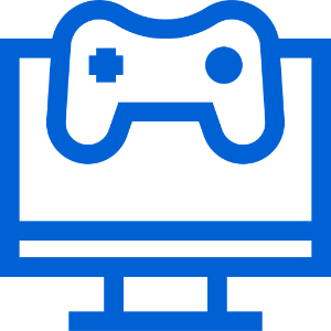 gaming monitor icon
