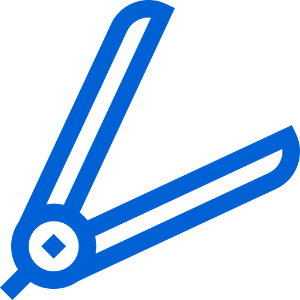 Straighteners icon