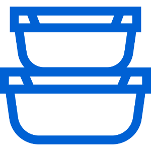 Pantry storage icon