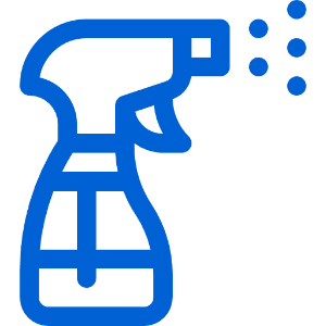 Cleaning spray icon