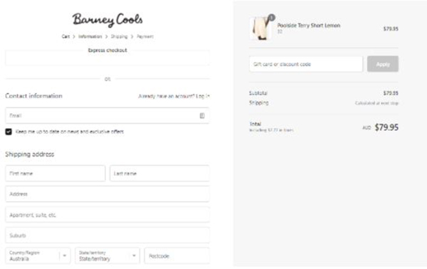 Step 7 Paste your discount code 