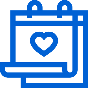 Anniversary gifts icon