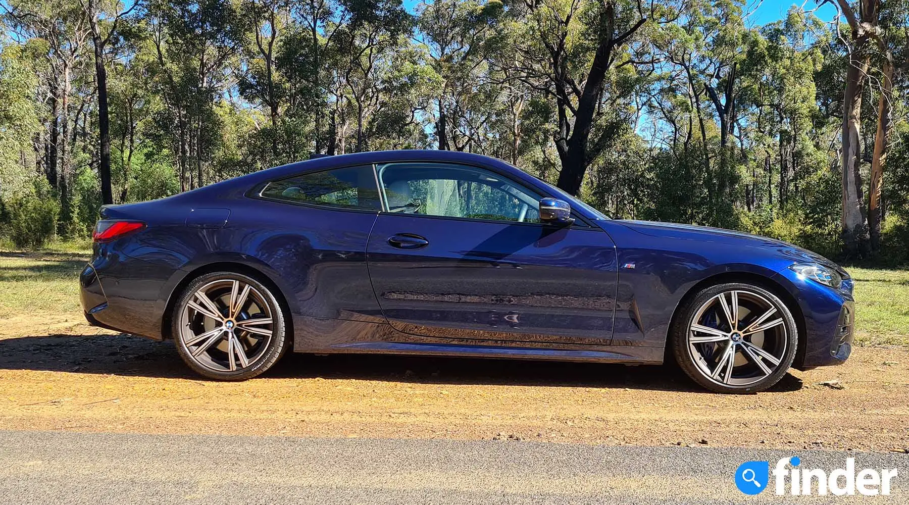 2021 BMW 430i side profile