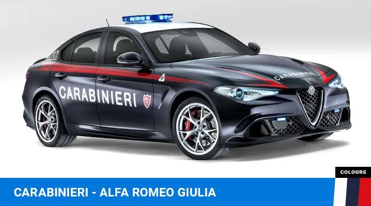 The Carabinieri, without a doubt, have some of the best police cars