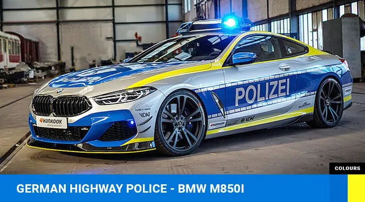 The M Sport BMW certainly makes this a contender for the best police car, in the world...