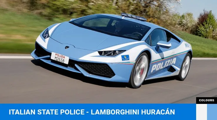 The Lamborghini Huracan has to be in the top 5 best police cars globally