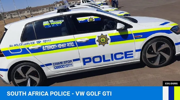 The South African Police Service VW Golf GTI must be one of the best police cars to drive?