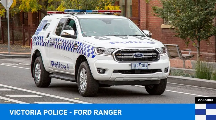 Victoria Police probably have the most minimal livery of all Aussie police forces