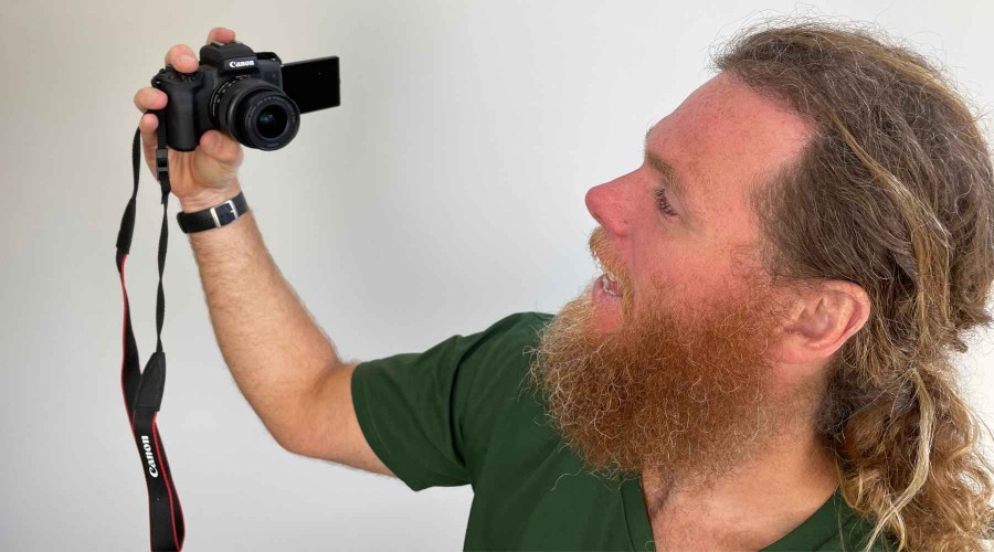 Image: Chris Stead/Finder Canon EOS M50 Mark II review - in its case