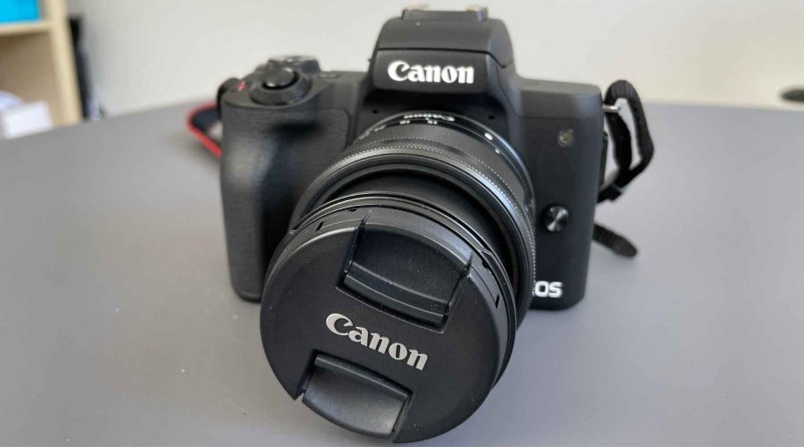 Image: Chris Stead/Finder Canon EOS M50 Mark II review - in its case