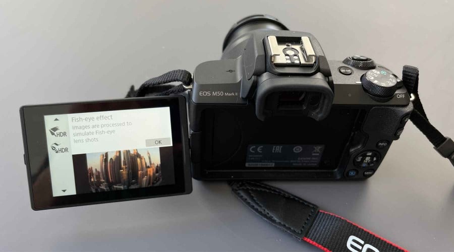 Image: Chris Stead/Finder Canon EOS M50 Mark II review - in its case