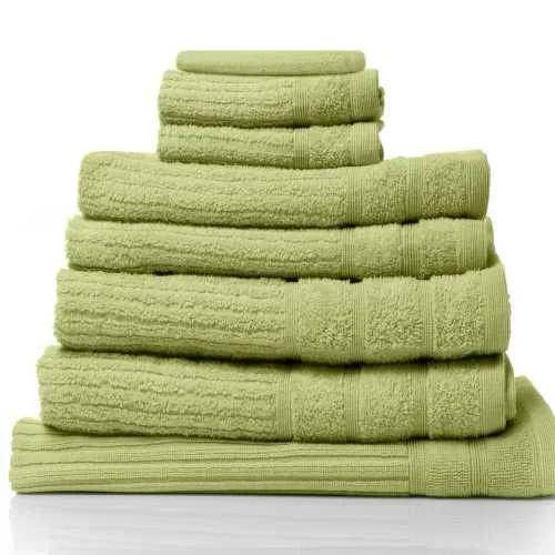 54% off Egyptian cotton 8-piece bath towel set